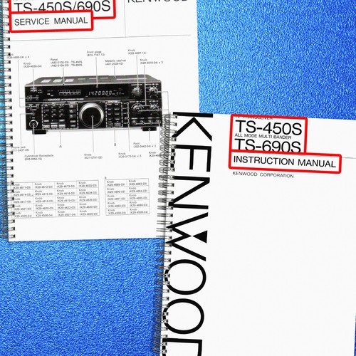 Kenwood 450s 690s - kenwood, ts-690s