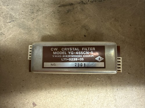 Kenwood 455cn filtro - filtro, cw