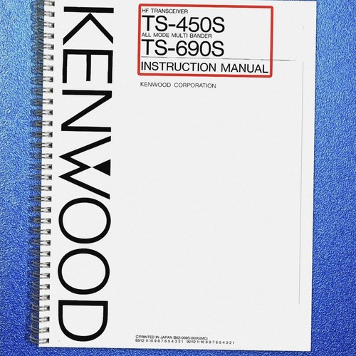 Kenwood 450s 690s - ts-450s, ts-690s