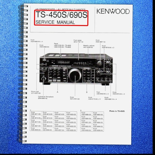 Kenwood 450s 690s - ts-450s, ts-690s